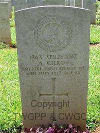 Dar Es Salaam War Cemetery - Gilroy, Alexander